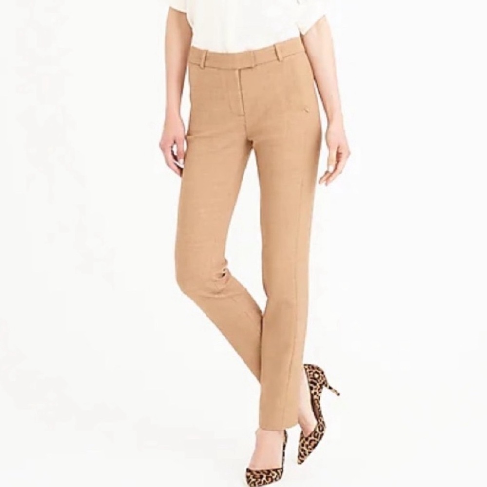 NWT j crew campbell trousers pants size 0